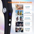 thumbnail image 2 of Massage Gun with Heat, Deep Tissue Massager with 10 Heads - Professional Back & Shoulder Pain Relief - Electric Muscle Recovery Device for Athletes & Home Use, 2 of 6