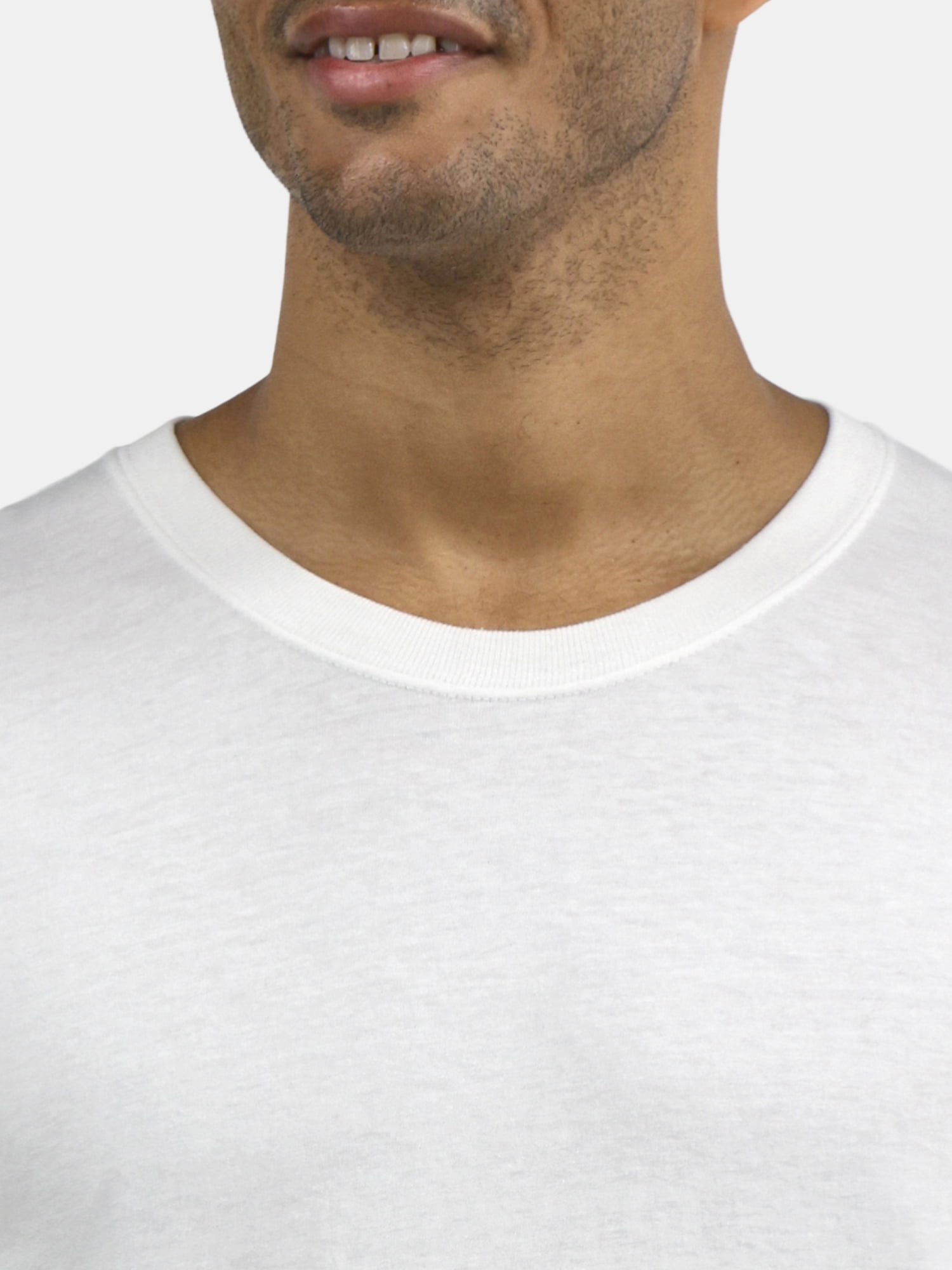 Athletic Works Men's and Big Men's Cotton Active Tee, 4-Pack, Sizes XS-5XL