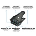 thumbnail image 4 of Peahefy SIM Card Knife,Phone SIM Card Cutter,Universal 3 in 1 Standard Micro Nanometer SIM Card Cutter 3 SIM Adapter 1 Sim Card Needle, 4 of 8