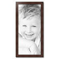 thumbnail image 2 of ArtToFrames 16x35" Honors Mahogany Picture Frame, Brown Wood Poster Frame, with Regular Acrylic and Foam Backing 3/16 inch (FBPL-5155), 2 of 7