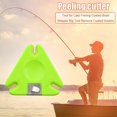 thumbnail image 1 of Cortador de línea de pesca Pelador de pesca de plástico cortador de línea de enlace de gancho portátil para aparejos de pesca de carpa FLhrweasw Nuevo, 1 of 6