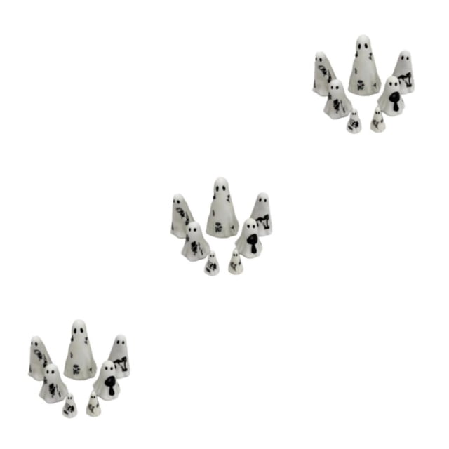 Advancent Conjunto de esculturas exquisitas de resina para Halloween - Conjunto de esculturas aterradoras de materiales inodoros y ecológicos 7 Type1 NO1