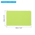 thumbnail image 2 of Unique Bargains 3.5' x 2' Blank Paper Business Cards, 180 Pack Small Index Flash Cards Words Message Note Card, Green, 2 of 7