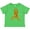 Apple Green, variant on Leukemia Awareness with Orange Ribbon Made of Hearts Boys or Girls Toddler T-Shirt
