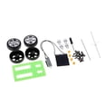 thumbnail image 4 of Milaget 2X DIY Assembled RC Car Model Solar Energy Car Toy Science Intelligence Puzzle 2 Pcs, 4 of 9