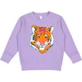 thumbnail image 2 of Inktastic Tiger Head Toddler Sweatshirt, 2 of 4