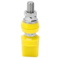 thumbnail image 2 of Borne Actuelle, Installation Facile Borne d'Alimentation Multifonction en Laiton de 4 Mm pour Instruments Électroniques pour Équipement Électronique pour Équipement Industriel Rouge, Noir, Jaune, Bleu, Vert, 2 of 8