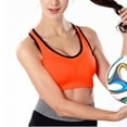 thumbnail image 4 of Front Closure Bras for Seniors Women Convertible Bra Feature V-Neck T-Shirt Bra Style W-754 Hook and Eye Closure Comfortable Bra Orange M, 4 of 4