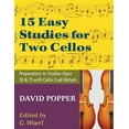 thumbnail image 1 of Pre-Owned Popper, David - 15 Easy Studies for Two Cellos - Preparatory to Studies Opus 76 and 73 (Carter Enyeart) by International Music (Paperback), 1 of 1