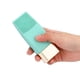 thumbnail image 4 of Instrumento de limpieza facial eléctrico Cepillo de lavado de cara con vibración de silicona resistente al aguaVerde, 4 of 8