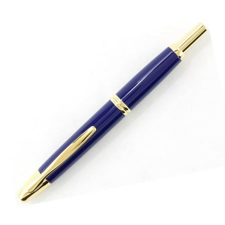 Pilot Vanishing Point Collection Fountain Pen - Blue & Gold - Medium Point