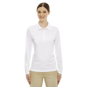 Ash City - Core 365 Ladies' Pinnacle Performance Long-Sleeve Piqué Polo