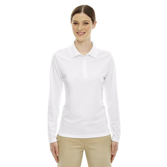 Ash City - Core 365 Ladies' Pinnacle Performance Long-Sleeve Piqué Polo