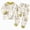 G167-Yellow, variant on masbird Kids Clothes for Boys Girls 2 Piece Toddler Clothes Cotton Outfit Fall Winter Sleepwear Set 6-12 Months 12-24 Months 2t 3t 4t 5t 6t 7t 8t 9t Children(Yellow,7-8 Y)