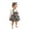 White, variant on ZHOGXU Baby Girls Houndstooth Outfit Fly Sleeve Top Suspender Skirt Matching Houndstooth Bow Headband 3PCS Set For Kids,White,6-12 Months