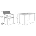 thumbnail image 3 of hometrends Willow Springs Dining Set, 3 of 9