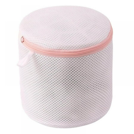 

TINKER Mesh Cylindrical Clothing Washing Pouch Travel Storage Organize Bag with Premium Zipper Laundry Bags for Underwear Lingerie Bra