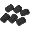 thumbnail image 3 of Caster Coasters 6pcs Set AntiSliding Rubber Wheel Caster Coasters Cups for Sofas Beds Chairs Furniture Floors Supplies, 3 of 8
