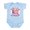 Sky Blue, variant on CafePress - Puerto Rican Warned You About Infant Bodysuit - Baby Light Bodysuit, Size Newborn - 24 Months