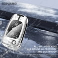 thumbnail image 2 of For Hyundai C 3 buttons key case I20 I30 Ix20 Ix35 Elantra Accent Shell Cover Zinc alloy+leather Car Key Case, 2 of 28