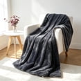 thumbnail image 5 of GARVEE 50" x 60" Faux Fur Wearable Heated Blanket with Zipper and 1-9H Auto-Off, 5 of 6