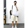 thumbnail image 4 of Conjunto de pantalones cortos para hombre sin logotipo, sudadera, chándal, oferta, conjunto de camiseta y pantalones cortos para hombre emo juvenil, tendencia 2024, disfraces, 4 of 5