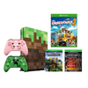 Microsoft Minecraft Limited Edition Xbox ONE S 1TB Console and Overcooked! 2 Bundle: with Minecraft Creeper and Pig Edition Wireless Controllers