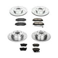 thumbnail image 3 of PowerStop Front and Rear Z23 Evolution Sport Carbon-Fiber Ceramic Brake Pad and Drilled & Slotted Rotor Kit Fits: ACURA Select Models K2717, 3 of 10
