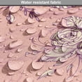 thumbnail image 5 of Floral Dog Crate Cover, Print of Rose Flower Bouquet Silhouette Repetition Illustration Botany, Easy to Use Pet Kennel Cover Small Dogs Puppies Kittens, 7 Sizes, Mauve Taupe and Eggshell, by Ambesonne, 5 of 6