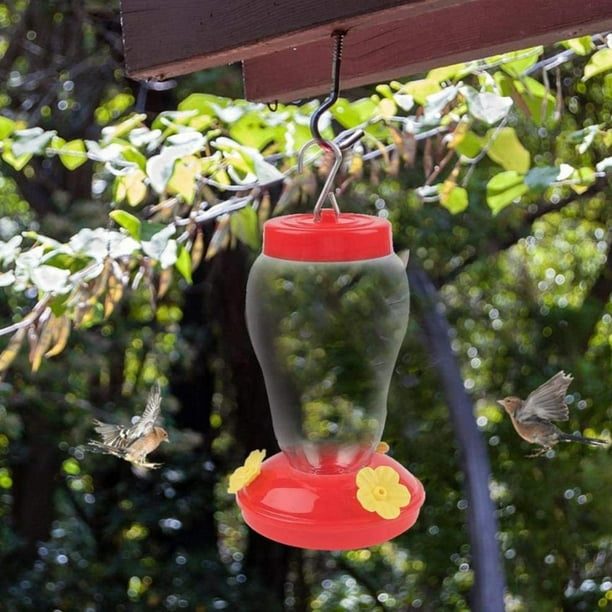Comedero para colibríes CUTICAT alimentador de colibrí Flor amarilla