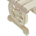 thumbnail image 5 of vidaXL Garden Bench 115 cm Solid Wood Fir, 5 of 5