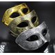thumbnail image 3 of Máscara de media cara Retro Para hombres y mujeres, máscara de ojos Sexy, vestido de carnaval, accesorios de fiesta de disfraces, Cosplay, plata antigua, oro, 3 of 4