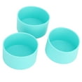 thumbnail image 2 of Funda para botella de agua, 3 piezas, taza de silicona, taza para bota, funda inferior, rendimiento de alta gama, 2 of 12