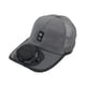 thumbnail image 5 of Sombrero De Visera Con Ventilador Yinane Gorra De Ventilador Con Energía Solar Para Correr Acampar Senderismo Gris Oscuro, 5 of 8