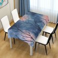 thumbnail image 3 of Yayeee Tablecloths for Rectangular Tables 60 x 60 inch Party Table Cover, Trees in The Night, 3 of 6