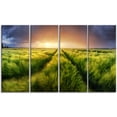 thumbnail image 2 of Storm and Light on Meadow - Landscape Artwork Canvas, 2 of 3