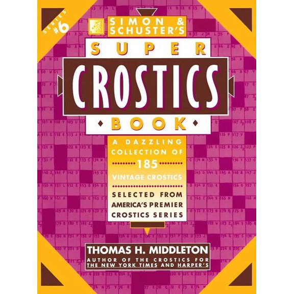 Simon & Schuster's Super Crostics, (Paperback)