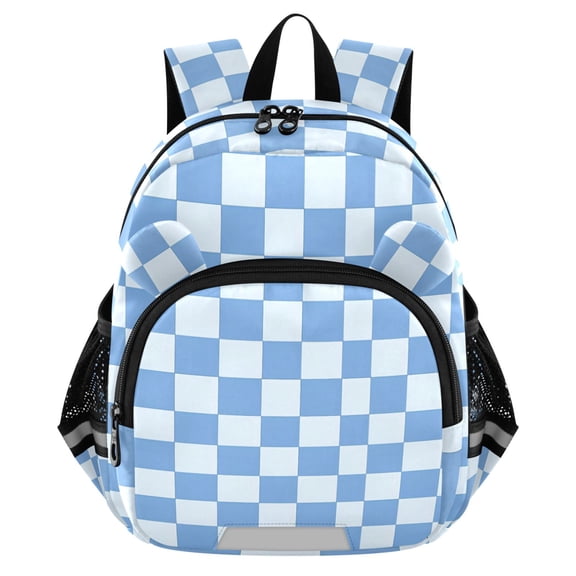 ALAZA Checkered Grid-t7 Mini Backpack School Bookbag Age 3-7 Medium