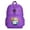Purple, variant on - Pickleball Halloween Ghost - Cute School Travel Backpack