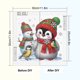 thumbnail image 5 of 5D DIY Con Forma Especial Parcial Oso Navidad 30x30cm, 5 of 9