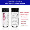 thumbnail image 4 of Tiras reactivas de cloro Top Line, 200 unidades, 0-500 ppm, para alimentos, 4 of 8