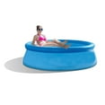 thumbnail image 1 of TOYTEXX 244 x 76 cm Easy Set Inflatable Above Ground Family Swimming Pool for Outdoor Backyard Use, 1 of 5