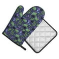 thumbnail image 2 of Bingfone Magic Toads in Hats Print Oven Mitts Pot Holders Set 2 PCS for Kitchen for Cooking Grilling Baking BBQ Pot Holders Cook Essentials, 2 of 7