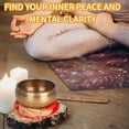thumbnail image 4 of 3.5 Inch Tibetan Singing Bowl Set, Meditation Sound Bowl for Yoga, Handcrafted in Nepal, Chakra Healing, Mindfulness, and Stress Relief, 4 of 9