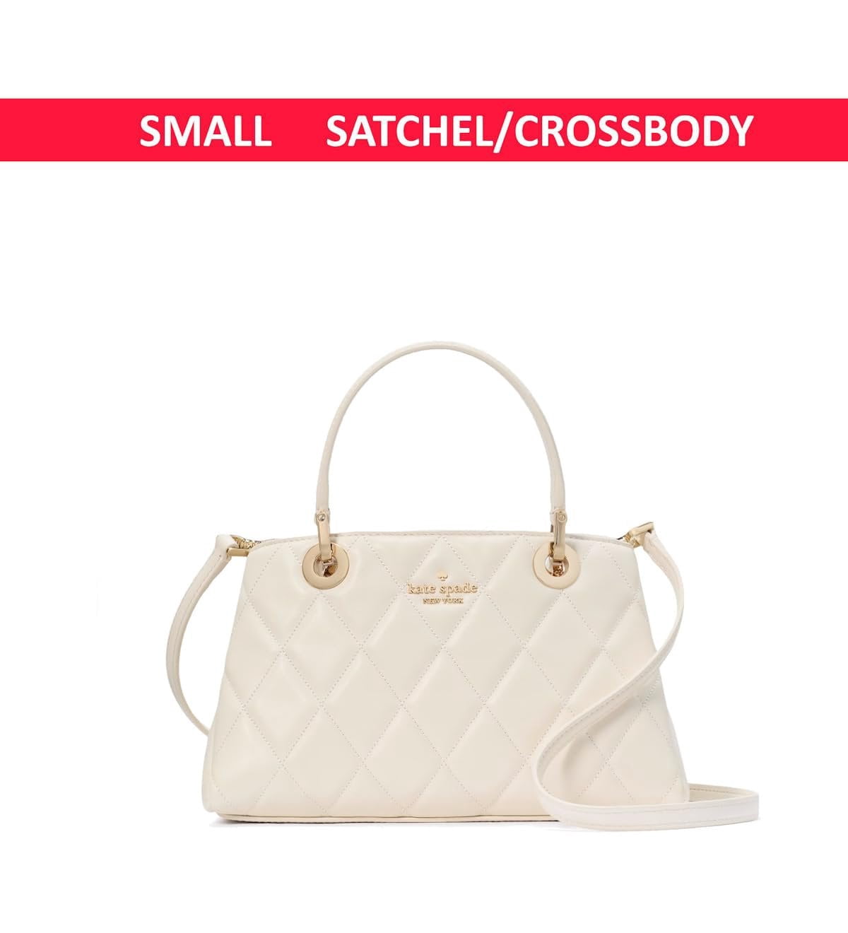 kate spade handbag for women Carey Small Quilted Sullivan Satchel 