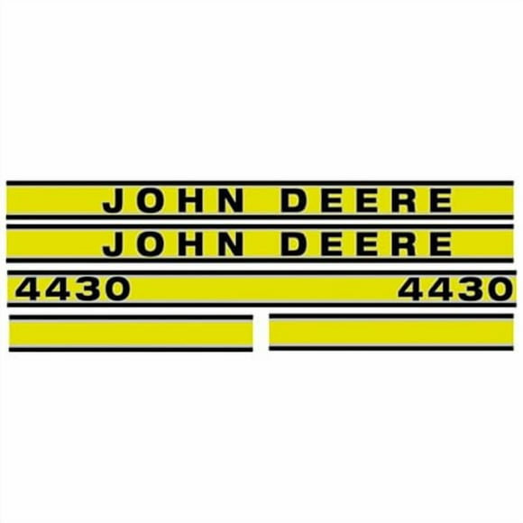 All States Tractor Decal Set Hood 4430 Yellow fits John Deere 4430 JD419