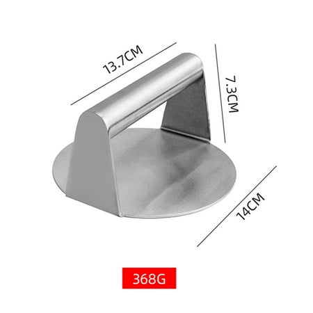 

RuiKe Stainless Steel Bacon Press Multipurpose Manual Hamburger Patty Press Practical Kitchen Gadgets New