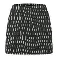 thumbnail image 3 of Girls' Skort Sports Tennis Skirt Solid Color Loose High Waist A-line Skirt for Girls 2-12Y, 3 of 5