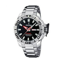 Festina Diver Stainless Steel Black Dial Quartz F20665-4 200M Men's Watch