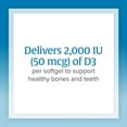 thumbnail image 3 of Natural Factors Vegan Vitamin D3 2000 IU, Supports Bone and Immune Health, 90 Capsules, 3 of 8
